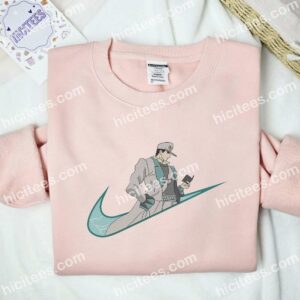 Kujo Jotaro Costume White Suit JoJo Bizarre Adventure Anime Embroidered Shirt 2 Kujo Jotaro Costume White Suit JoJo Bizarre Adventure Anime Embroidered Shirt 1