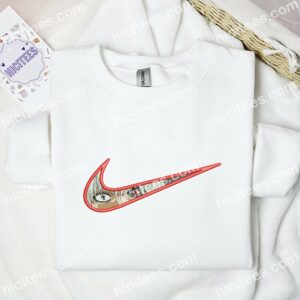Kaneki Ken Eyes Tokyo Ghoul Anime Embroidered Shirt 1 Kaneki Ken Eyes Tokyo Ghoul Anime Embroidered Shirt 3