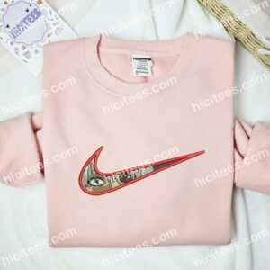 Kaneki Ken Eyes Tokyo Ghoul Anime Embroidered Shirt 2 Kaneki Ken Eyes Tokyo Ghoul Anime Embroidered Shirt