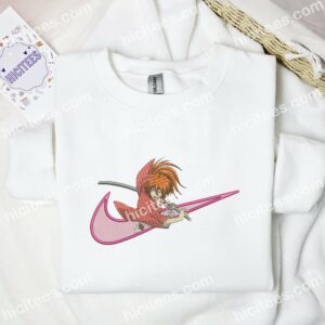 Kenshin Himura Rurouni Kenshin Anime Embroidered Shirt 1 Kenshin Himura Rurouni Kenshin Anime Embroidered Shirt 3