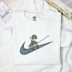 Kirigaya Kazuto Sword Art Online Anime Embroidered Shirt 1 Kirigaya Kazuto Sword Art Online Anime Embroidered Shirt 3