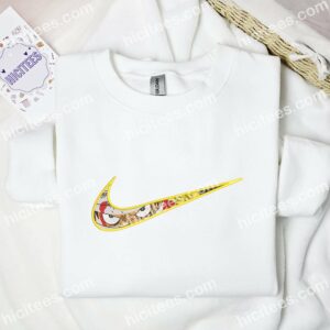 Luffy Angry Eyes One Piece Anime Embroidered Shirt 3