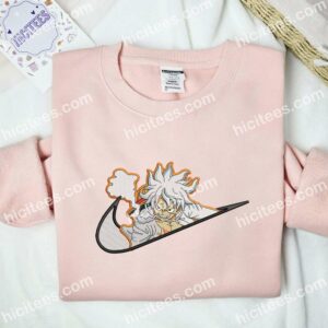 Luffy Gear 5 One Piece Anime Embroidered Shirt 2 Luffy Gear 5 One Piece Anime Embroidered Shirt