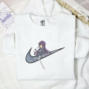 Mai Sakurajima Seishun Buta Yarō Anime Embroidered Shirt 1 Mai Sakurajima Seishun Buta Yaro Anime Embroidered Shirt 3
