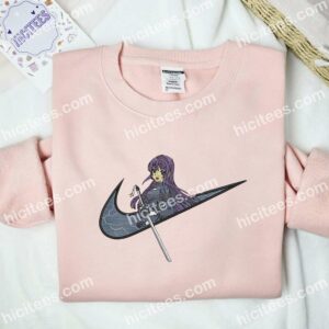 Mai Sakurajima Seishun Buta Yarō Anime Embroidered Shirt 2 Mai Sakurajima Seishun Buta Yaro Anime Embroidered Shirt