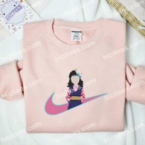 Makomo No Face Demon Slayer Anime Embroidered Shirt 2 Makomo No Face Demon Slayer Anime Embroidered Shirt