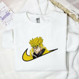 Dio Brando JoJo Bizarre Adventure Anime Embroidered Shirt 1 Dio Brando JoJo Bizarre Adventure Anime Embroidered Shirt 3 1