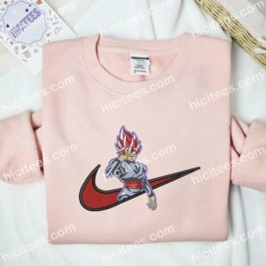 Goku Black Dragon Ball Anime Embroidered Shirt 2 Goku Black Dragon Ball Anime Embroidered Shirt 1