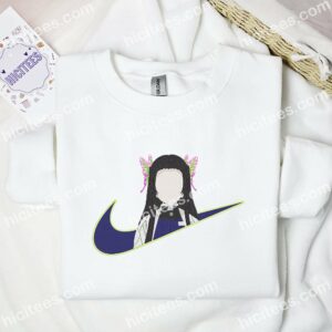 Kanae Kocho No Face Demon Slayer Anime Embroidered Shirt 1 Kanae Kocho No Face Demon Slayer Anime Embroidered Shirt 3