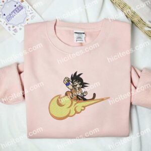 Goku Kid Fist Dragon Ball Anime Embroidered Shirt 2 Goku Kid Fist Dragon Ball Anime Embroidered Shirt