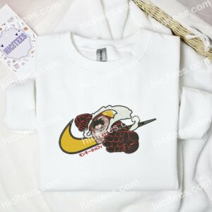 Luffy Gear 4 One Piece Anime Embroidered Shirt 1 Luffy Gear 4 One Piece Anime Embroidered Shirt 3