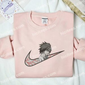 L Lawliet Death Note Anime Embroidered Shirt 2 L Lawliet Death Note Anime Embroidered Shirt 1