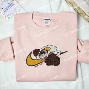 Luffy Gear 4 One Piece Anime Embroidered Shirt 2 Luffy Gear 4 One Piece Anime Embroidered Shirt