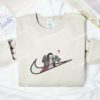 Nezuko Cute Demon Slayer Anime Embroidered Shirt