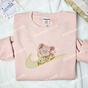 Oolong Dragon Ball Anime Embroidered Shirt 2 Oolong Dragon Ball Anime Embroidered Shirt