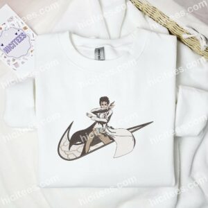 Rintaro Okabe Science Adventure Anime Embroidered Shirt 1 Rintaro Okabe Science Adventure Anime Embroidered Shirt 3