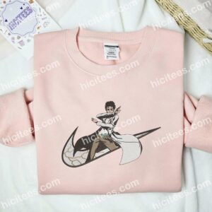 Rintaro Okabe Science Adventure Anime Embroidered Shirt 2 Rintaro Okabe Science Adventure Anime Embroidered Shirt