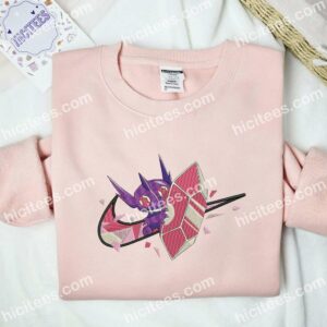 Mega Sableye Pokemon Anime Embroidered Shirt 2 Mega Sableye Pokemon Anime Embroidered Shirt