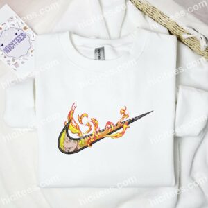 Sanji Face Fire One Piece Anime Embroidered Shirt 1 Sanji Face Fire One Piece Anime Embroidered Shirt 3