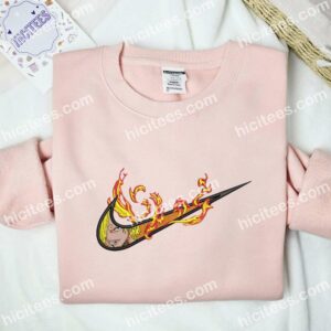 Sanji Face Fire One Piece Anime Embroidered Shirt 2 Sanji Face Fire One Piece Anime Embroidered Shirt