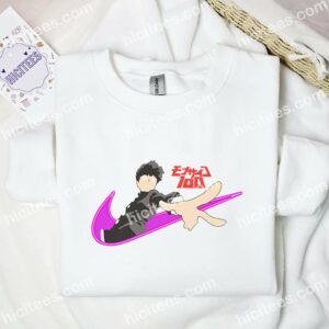 Shigeo Kageyama Mob Psycho 100 Anime Embroidered Shirt 3