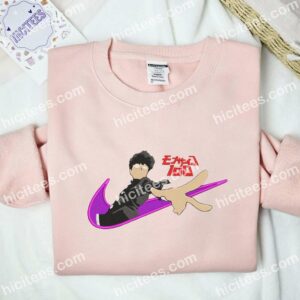 Shigeo Kageyama Mob Psycho 100 Anime Embroidered Shirt 1
