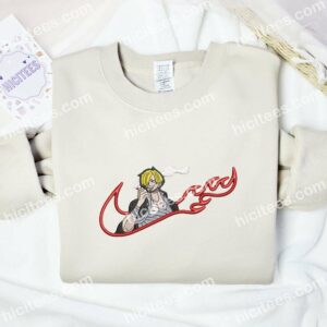 Vinsmoke Sanji Bandage One Piece Anime Embroidered Shirt 1 Vinsmoke Sanji Bandage One Piece Anime Embroidered Shirt 3