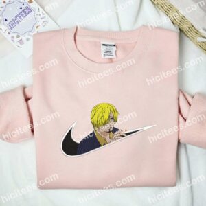 Vinsmoke Sanji One Piece Anime Embroidered Shirt 2 Vinsmoke Sanji One Piece Anime Embroidered Shirt