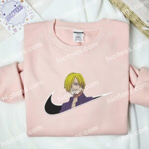 Vinsmoke Sanji One Piece Anime Embroidered Shirt 1