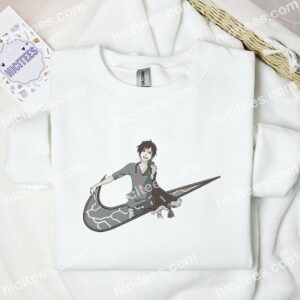 Izaya Orihara Durarara Anime Embroidered Shirt 1 Izaya Orihara Durarara Anime Embroidered Shirt 3