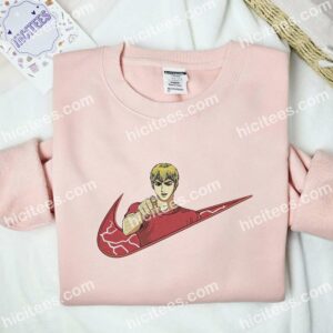 Eikichi Onizuka Great Teacher Onizuka Anime Embroidered Shirt 2 Eikichi Onizuka Great Teacher Onizuka Anime Embroidered Shirt