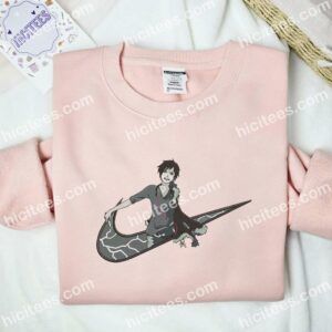 Izaya Orihara Durarara Anime Embroidered Shirt 2 Izaya Orihara Durarara Anime Embroidered Shirt