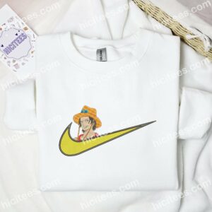 Portgas D Ace One Piece Anime Embroidered Shirt 1 Portgas D Ace One Piece Anime Embroidered Shirt 3