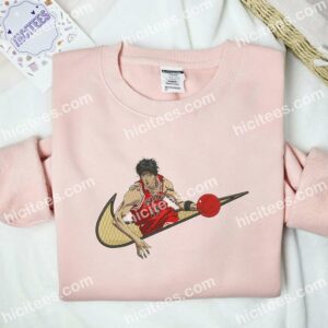 Rukawa Kaede Slam Dunk Anime Embroidered Shirt 2 Rukawa Kaede Slam Dunk Anime Embroidered Shirt