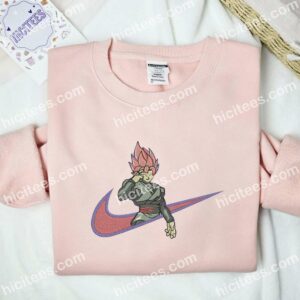Goku Black Dragon Ball Anime Embroidered Shirt 2 Goku Black Dragon Ball Anime Embroidered Shirt 4
