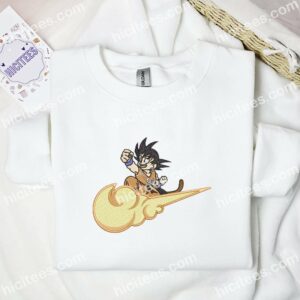 Goku Kid Cute Dragon Ball Anime Embroidered Shirt 1 Goku Kid Cute Dragon Ball Anime Embroidered Shirt 3 1