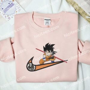Goku Kid No Face Dragon Ball Anime Embroidered Shirt