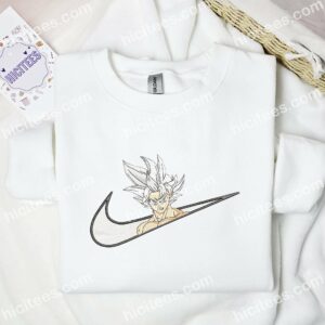 Goku Ultra Instinct Dragon Ball Anime Embroidered Shirt 1 Goku Ultra Instinct Dragon Ball Anime Embroidered Shirt 3 2