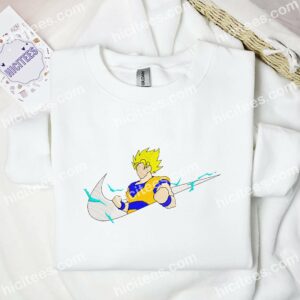 Son Goku No Face Dragon Ball Anime Embroidered Shirt 1 Son Goku No Face Dragon Ball Anime Embroidered Shirt 3
