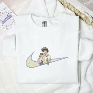 Spike Spiegel Cowboy Bebop Anime Embroidered Shirt 1 Spike Spiegel Cowboy Bebop Anime Embroidered Shirt 3 1