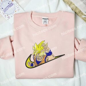 Super Saiyan Goku Dragon Ball Anime Embroidered Shirt 2 Super Saiyan Goku Dragon Ball Anime Embroidered Shirt 1