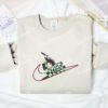 Tanjiro No Face Demon Slayer Anime Embroidered Shirt