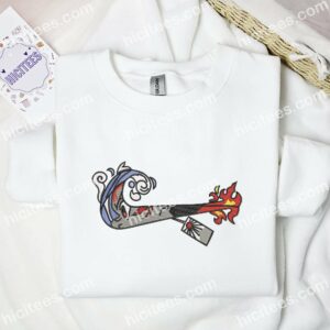 Tanjiro Side Face Demon Slayer Anime Embroidered Shirt 3