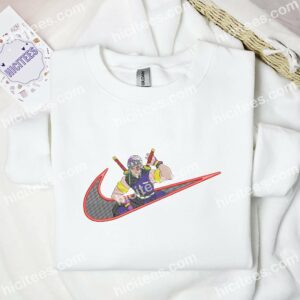 Uzui Tengen Demon Slayer Anime Embroidered Shirt 1 Uzui Tengen Demon Slayer Anime Embroidered Shirt 3 1
