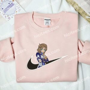 Albedo Genshin Impact Anime Embroidered Shirt 2 Albedo Genshin Impact Anime Embroidered Shirt