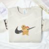 Charmander Pokemon Anime Embroidered Shirt