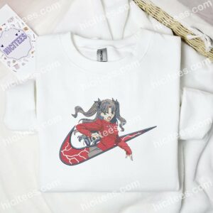 Rin Tohsaka Fate Stay Night Anime Embroidered Shirt 3