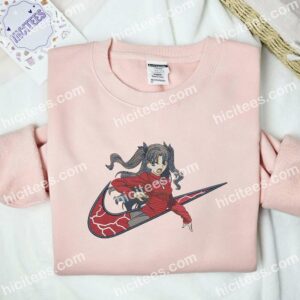 Rin Tohsaka Fate Stay Night Anime Embroidered Shirt