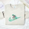Totodile Pokemon Anime Embroidered Shirt