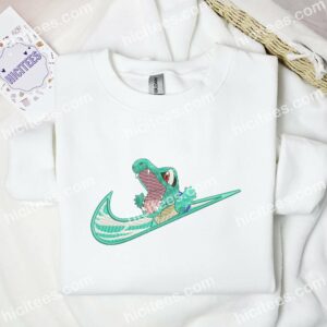 Totodile Pokemon Anime Embroidered Shirt 3 2